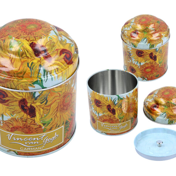 Puszka - V. van Gogh, Słoneczniki (CARMANI)