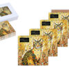 Kpl. 4 Podkładek ceramicznych - Inspirowane malarstwem G. Klimt (CARMANI)