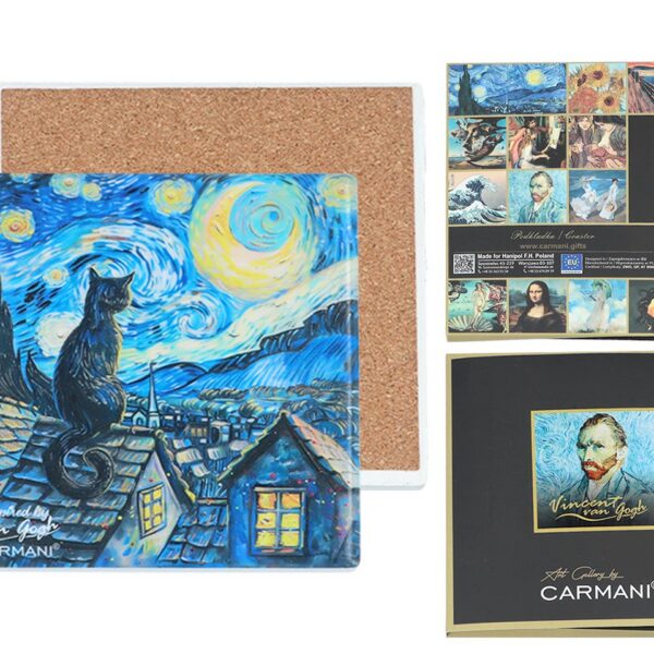 Podkładka ceramiczna - Inspirowane malarstwem V. van Gogh (CARMANI)