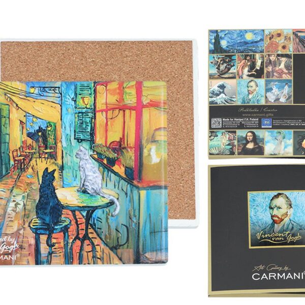 Podkładka ceramiczna - Inspirowane malarstwem V. van Gogh (CARMANI)