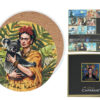 Podkładka ceramiczna, okrągła - Inspirowane malarstwem F. Kahlo (CARMANI)