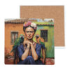 Podkładka ceramiczna, kwadratowa (duża) - Inspirowane malarstwem F. Kahlo (CARMANI)