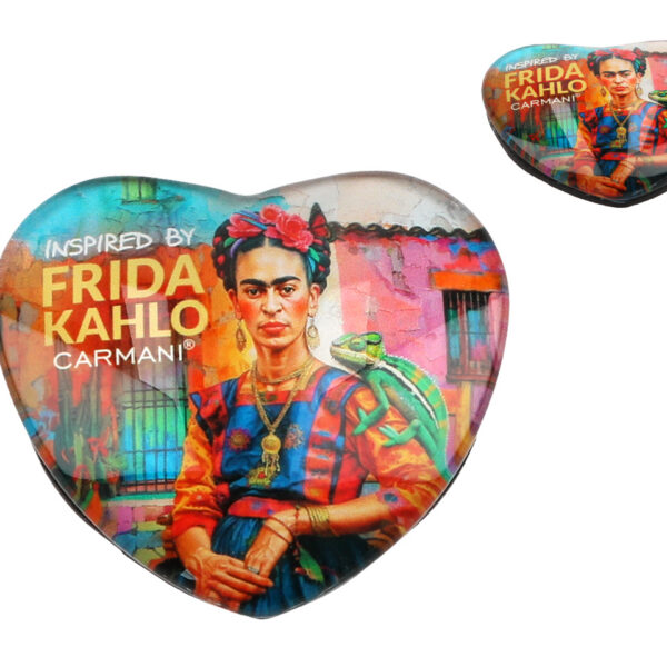 Magnes serce - inspirowany malarstwem F. Kahlo (CARMANI)