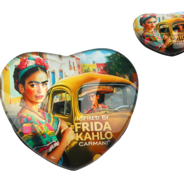 Magnes serce - inspirowany malarstwem F. Kahlo (CARMANI)