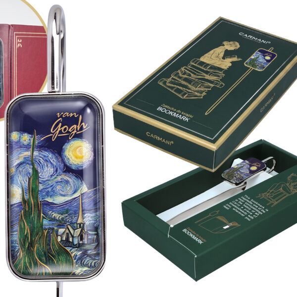 Zakładka do książki - V. van Gogh, Gwieździsta noc (CARMANI)