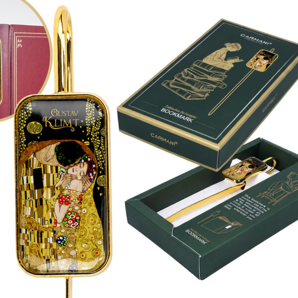 Zakładka do książki - G. Klimt, Pocałunek (CARMANI)
