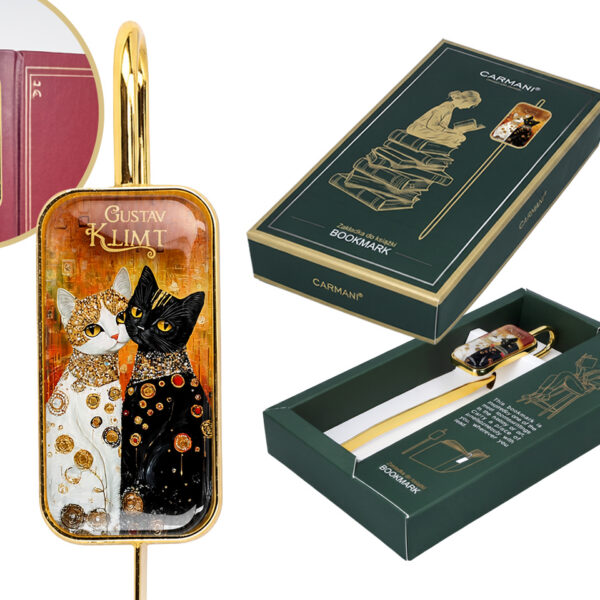 Zakładka do książki - Inspirowana malarstwem G. Klimt (CARMANI)