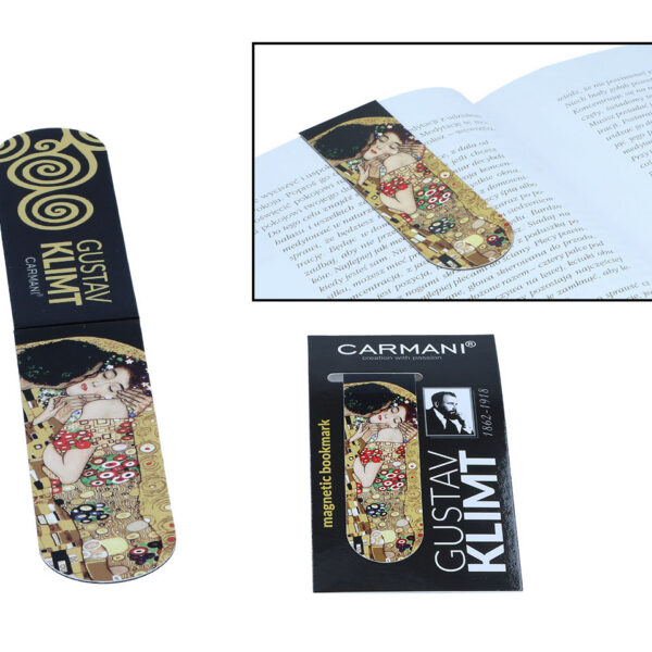Zakładka magnetyczna - G. Klimt, Pocałunek (CARMANI)