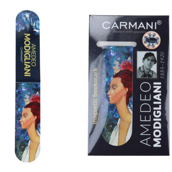 Zakładka magnetyczna - A. Modigliani, Lunia Czechowska (CARMANI)