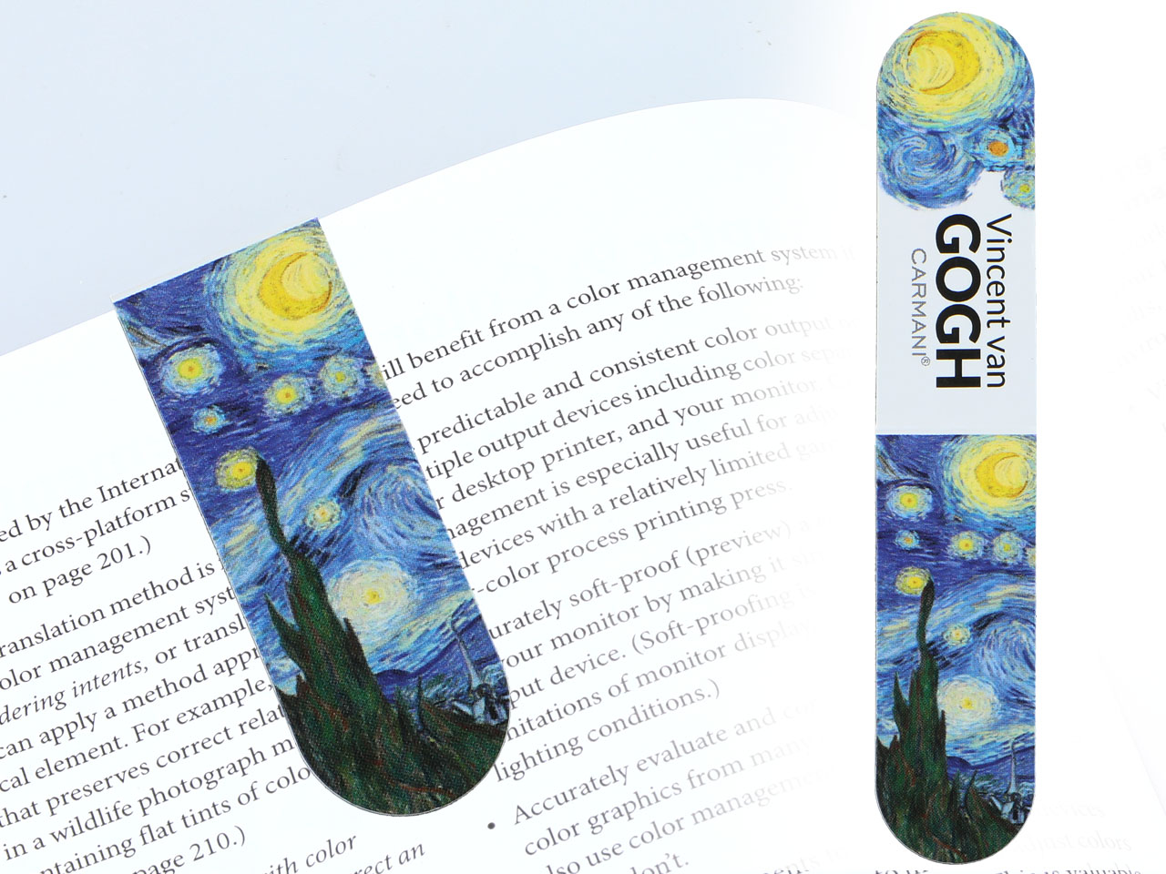 Kpl. 4 zakładek magnetycznych - V. van Gogh (CARMANI) - obrazek 2