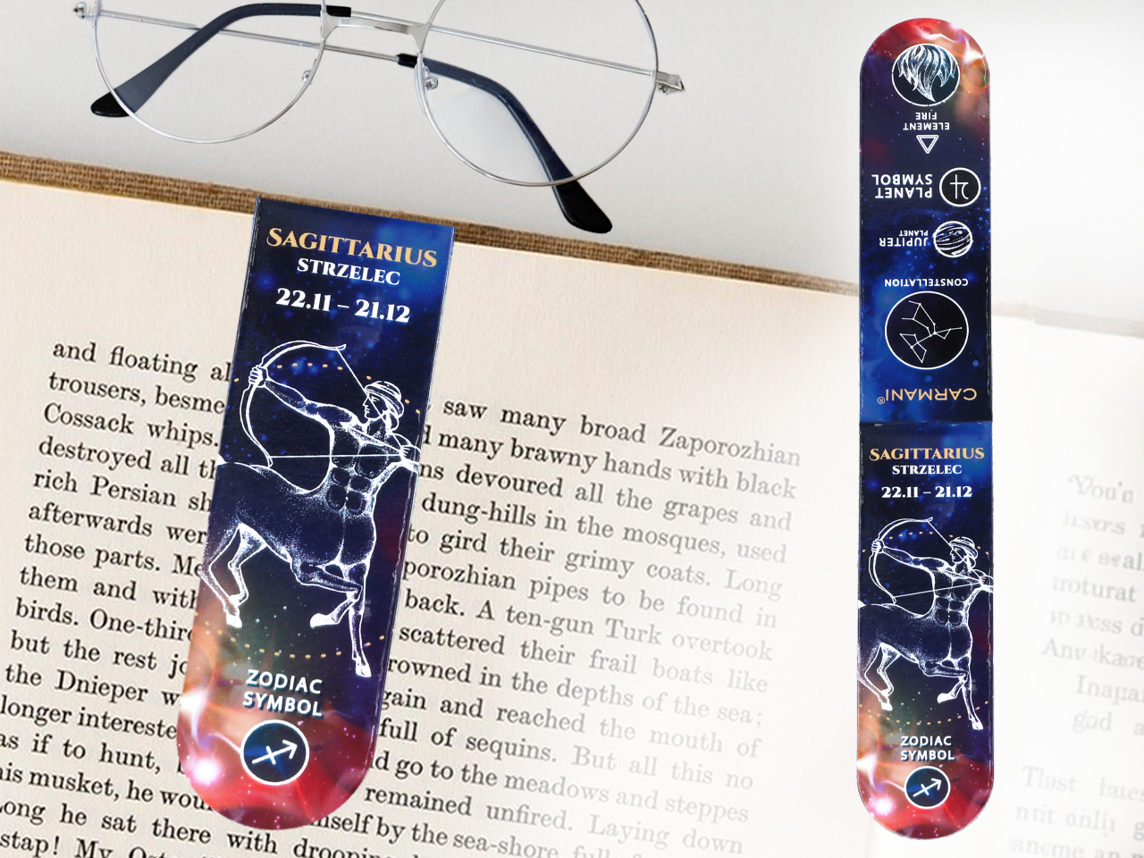 Zakładka magnetyczna - Znaki zodiaku, Strzelec (CARMANI) - obrazek 4