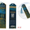 Kpl. 12 zakładek do książki - V. van Gogh, Gwiaździsta Noc nad Rodanem (CARMANI)
