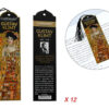 Kpl. 12 zakładek do książki - G. Klimt, Adela (CARMANI)