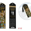 Kpl. 12 zakładek do książki - G. Klimt, Oczekiwanie (CARMANI)