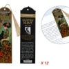 Kpl. 12 zakładek do książki - Inspirowana malarstwem G. Klimt (CARMANI)
