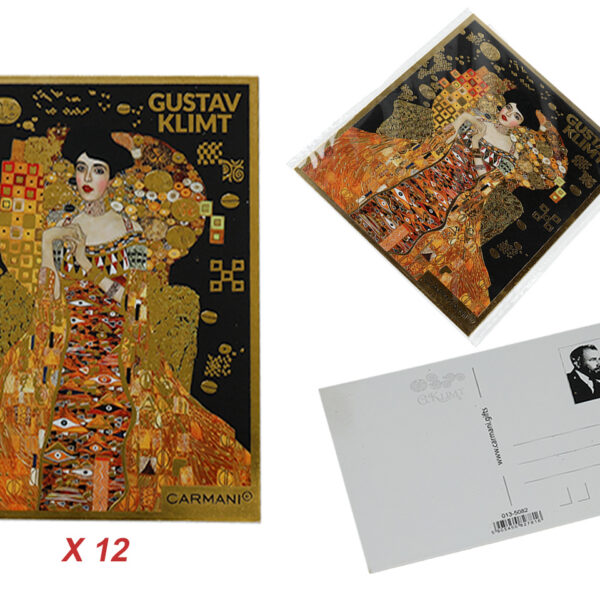 Kpl. 12 pocztówek - G. Klimt, Adela (CARMANI)