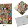 Kpl. 12 pocztówek - G. Klimt, Ria Munk (CARMANI)
