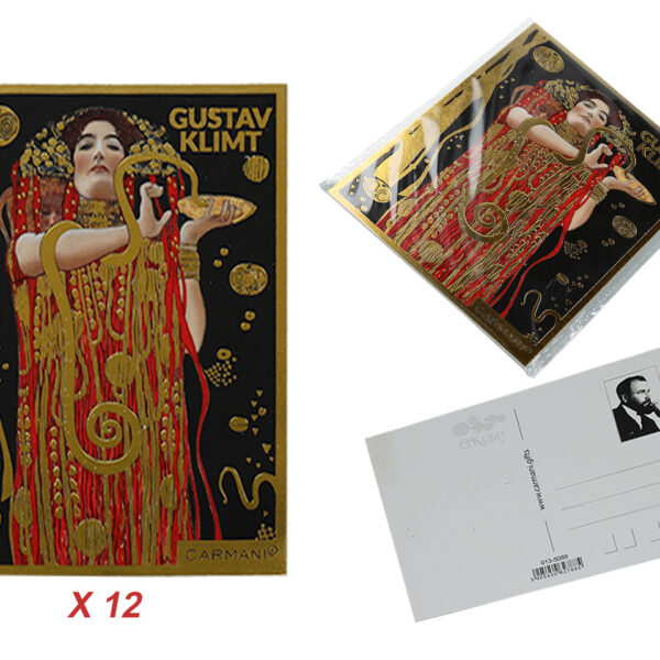 Kpl. 12 pocztówek - G. Klimt, Medycyna (CARMANI)
