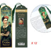 Kpl. 12 zakładek do książki - F. Kahlo (CARMANI)