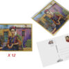 Kpl. 12 pocztówek - F. Kahlo (CARMANI)