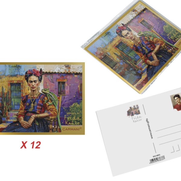 Kpl. 12 pocztówek - F. Kahlo (CARMANI)