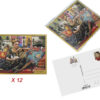 Kpl. 12 pocztówek - F. Kahlo (CARMANI)