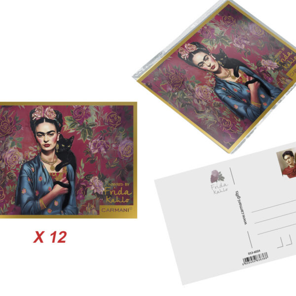 Kpl. 12 pocztówek - F. Kahlo (CARMANI)
