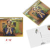 Kpl. 12 pocztówek - F. Kahlo (CARMANI)