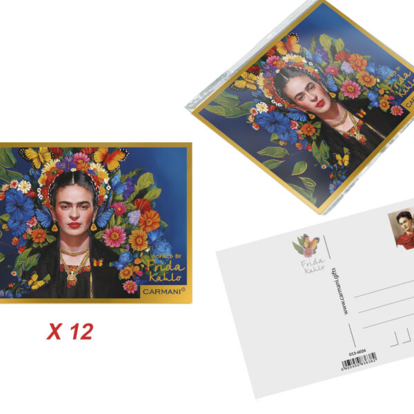 Kpl. 12 pocztówek - F. Kahlo (CARMANI)