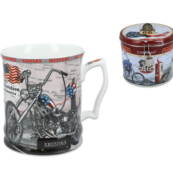 Kubek - Motocykl w puszce Harley Davidson (CARMANI)