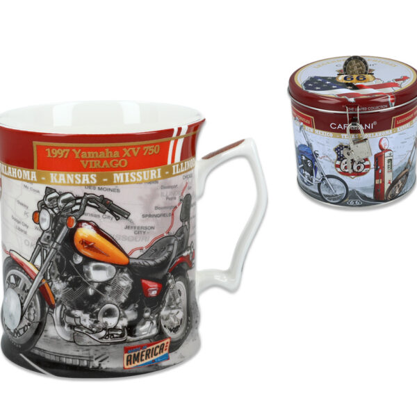 Kubek - Motocykl w puszce YAMAHA (CARMANI)