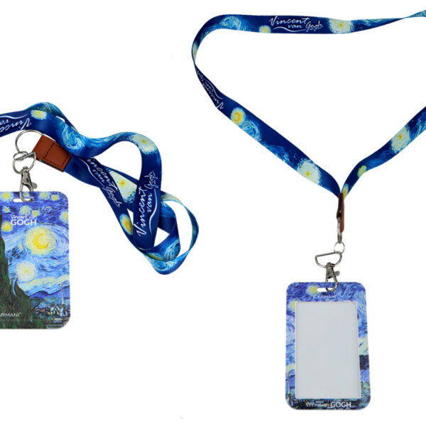 Etui na kartę/identyfikator - V. van Gogh, Gwaiździsta Noc (CARMANI)
