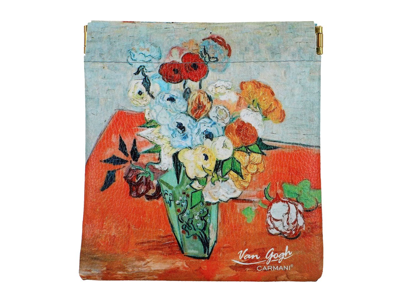 Woreczek/organizer - V. van Gogh, Róże i zawilce (CARMANI) - obrazek 2