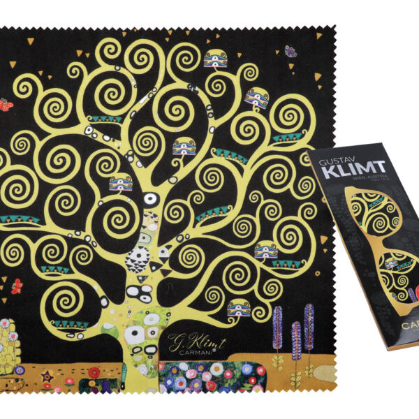 Ściereczka do okularów - G. Klimt, Drzewo życia (CARMANI)