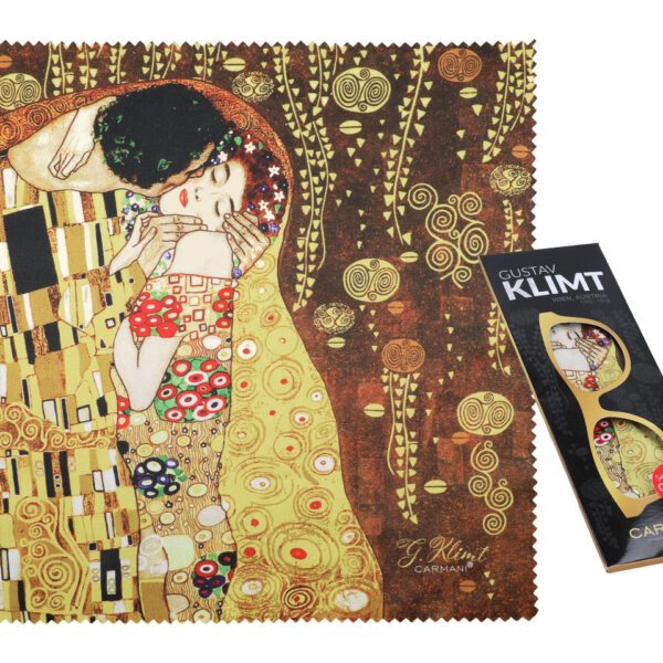 Ściereczka do okularów - G. Klimt, Pocałunek (CARMANI)
