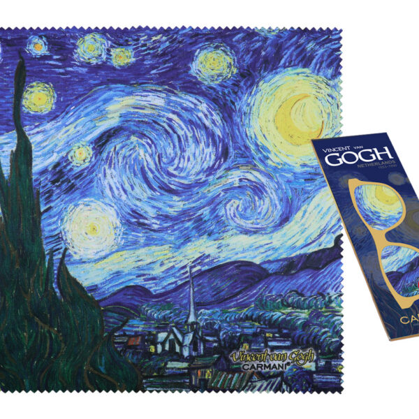 Ściereczka do okularów - V. van Gogh, Gwiaździsta Noc (CARMANI)