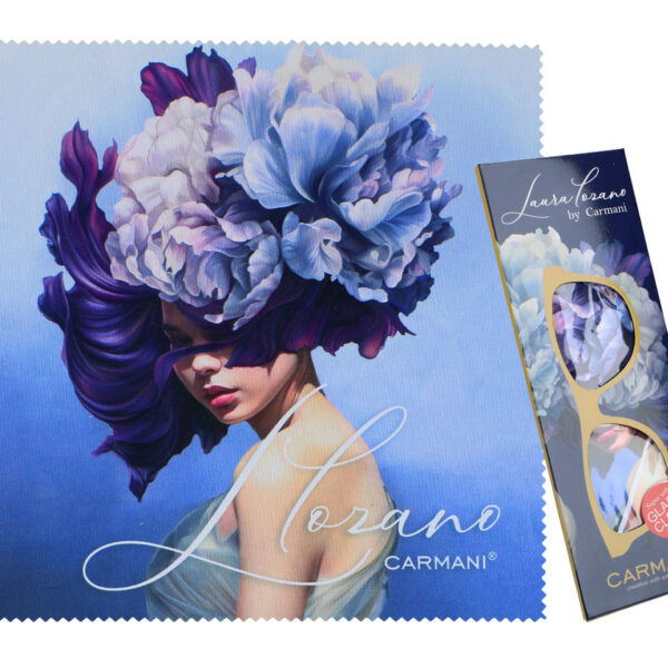 Ściereczka do okularów - L. Lozano, Lady`s Floral Symphony (CARMANI)