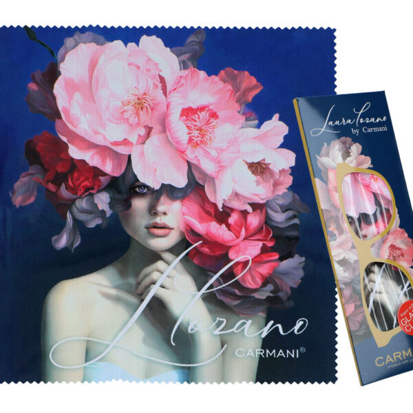 Ściereczka do okularów - L. Lozano, Lady`s Floral Symphony (CARMANI)