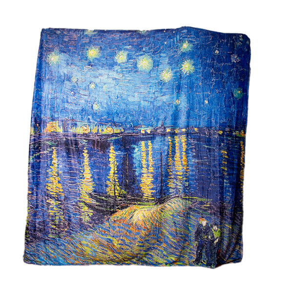 Koc - V. van Gogh, Gwiażdzista Noc nad Rodanem.