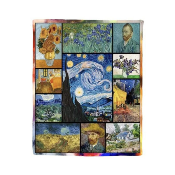 Koc - V. van Gogh, kolaż