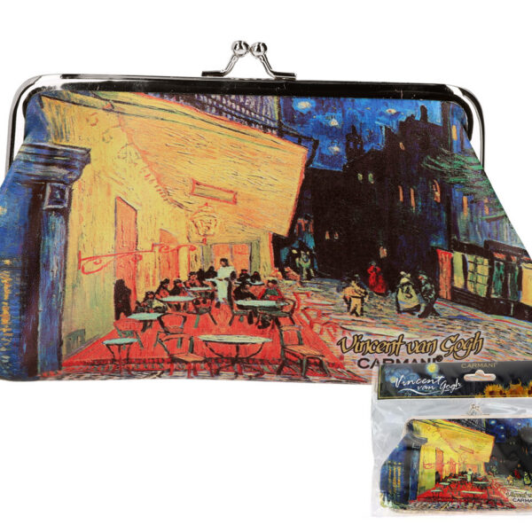 Portfelik duży - V. van Gogh, Taras kawiarni w nocy (CARMANI)