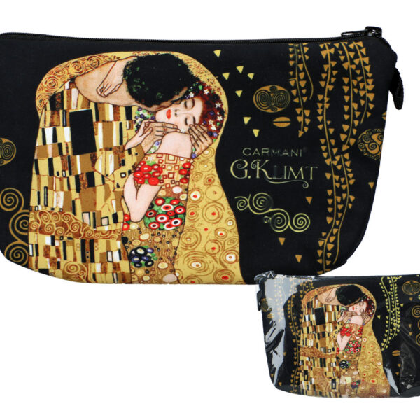 Kosmetyczka - G. Klimt, Pocałunek (CARMANI)