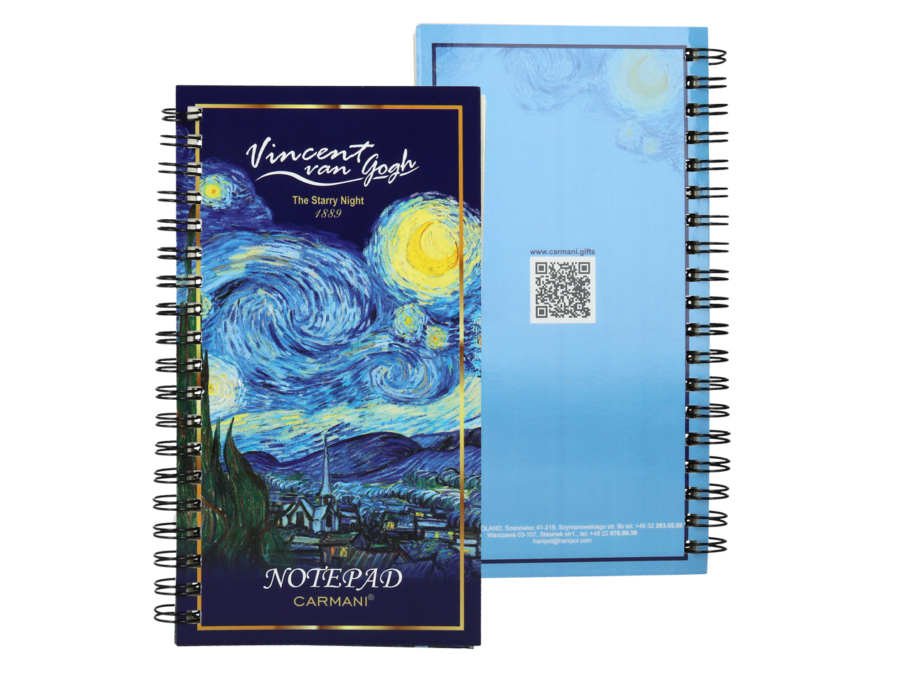 Notatnik - V. van Gogh, Gwiaździsta Noc (CARMANI) - obrazek 2