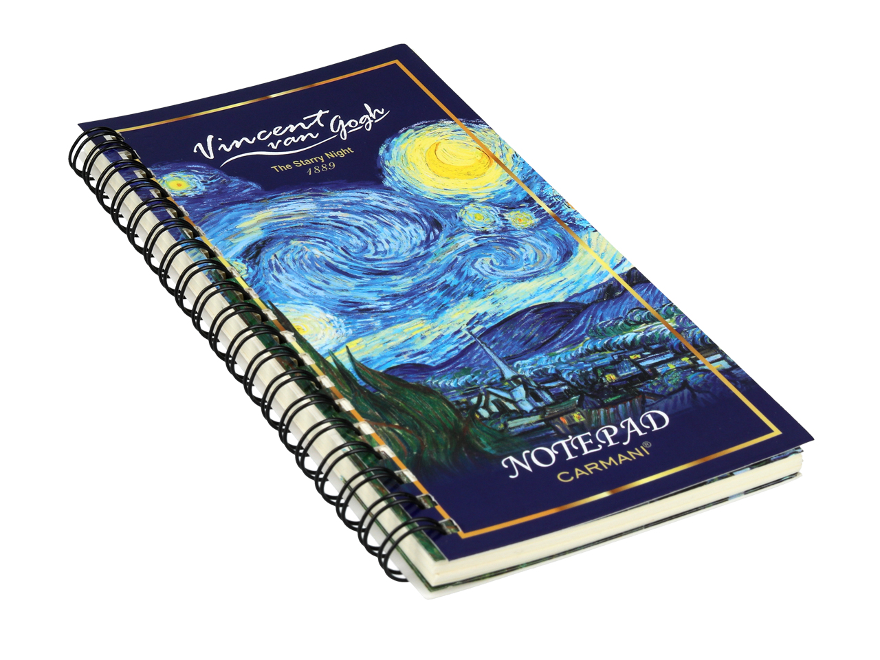 Notatnik - V. van Gogh, Gwiaździsta Noc (CARMANI) - obrazek 3