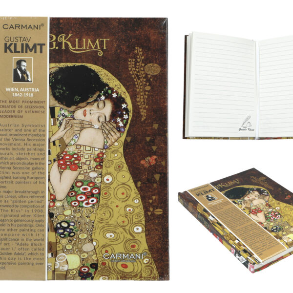 Notes - G. Klimt, Pocałunek (CARMANI)