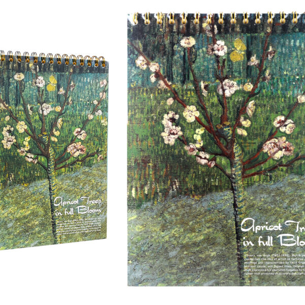 Blok rysunkowy/szkicownik - V. van Gogh, Kwitnąca Morela