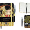 Notes A6 - G. Klimt, Pocałunek + Drzewo (CARMANI)