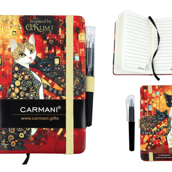 Notes A6 - inspirowany malarstwem G. Klimt (CARMANI)
