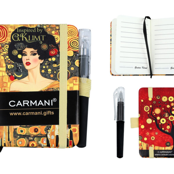 Notes A7 - Inspirowany malarstwem G. Klimt (CARMANI)