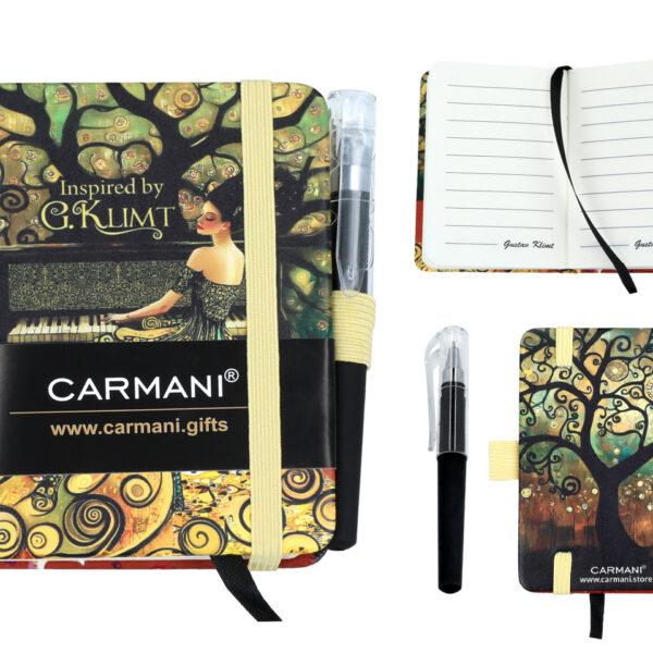 Notes A7 - Inspirowany malarstwem G. Klimt (CARMANI)